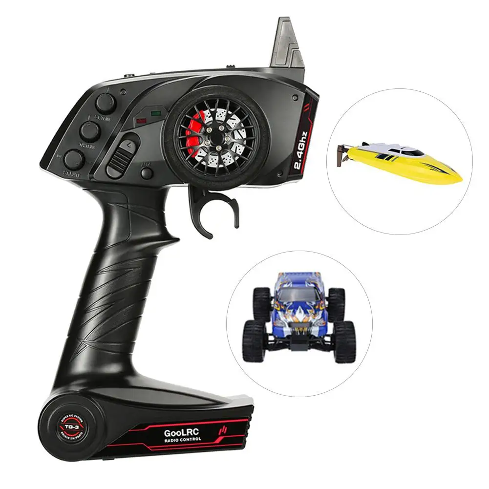 

GoolRC TG3 Digital Radio Remote Control Transmitter Receiver for RC Car Boat