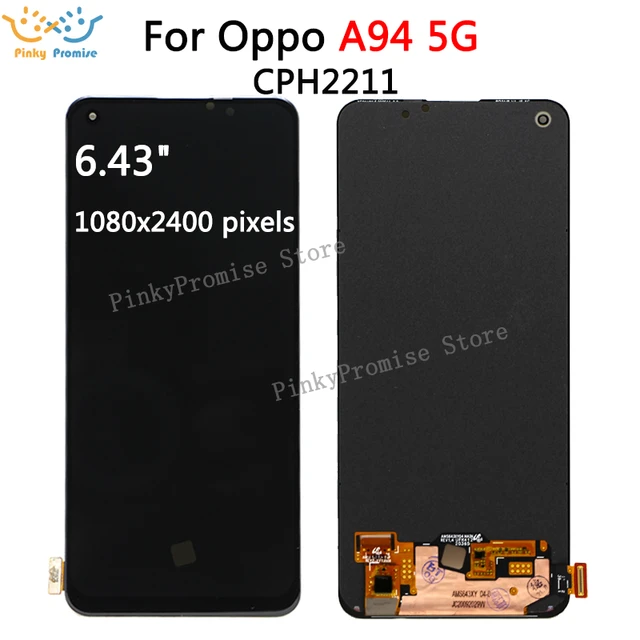 OEM For OPPO A94 5G CPH2211 6.43 LCD Display Touch Screen Digitizer  Replacement