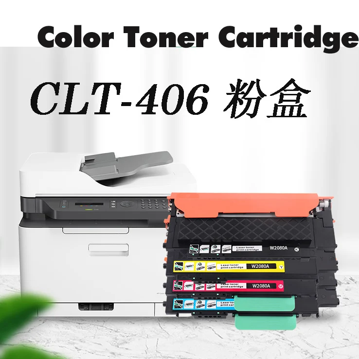 Naar behoren Aandringen Eik Compatible white powder toner cartridge for Samsung CLP-360 365 366 SL-410  460 CLX-3300 3305 3306 CLT-406 406 _ - AliExpress Mobile