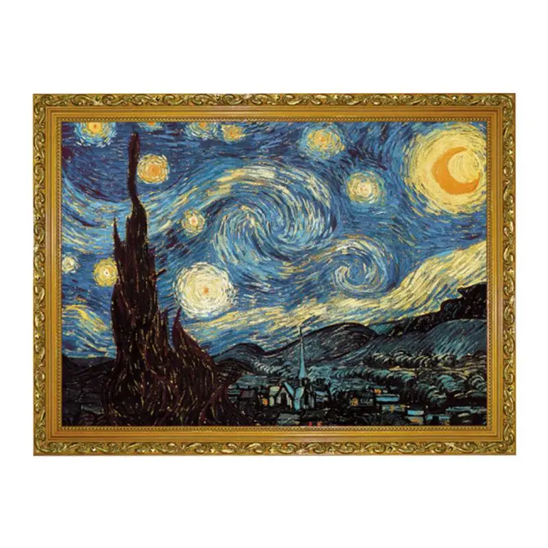Starry Night 1000 Pieces Jigsaw Puzzle DIY Adult Puzzles Kids Educational Toy 