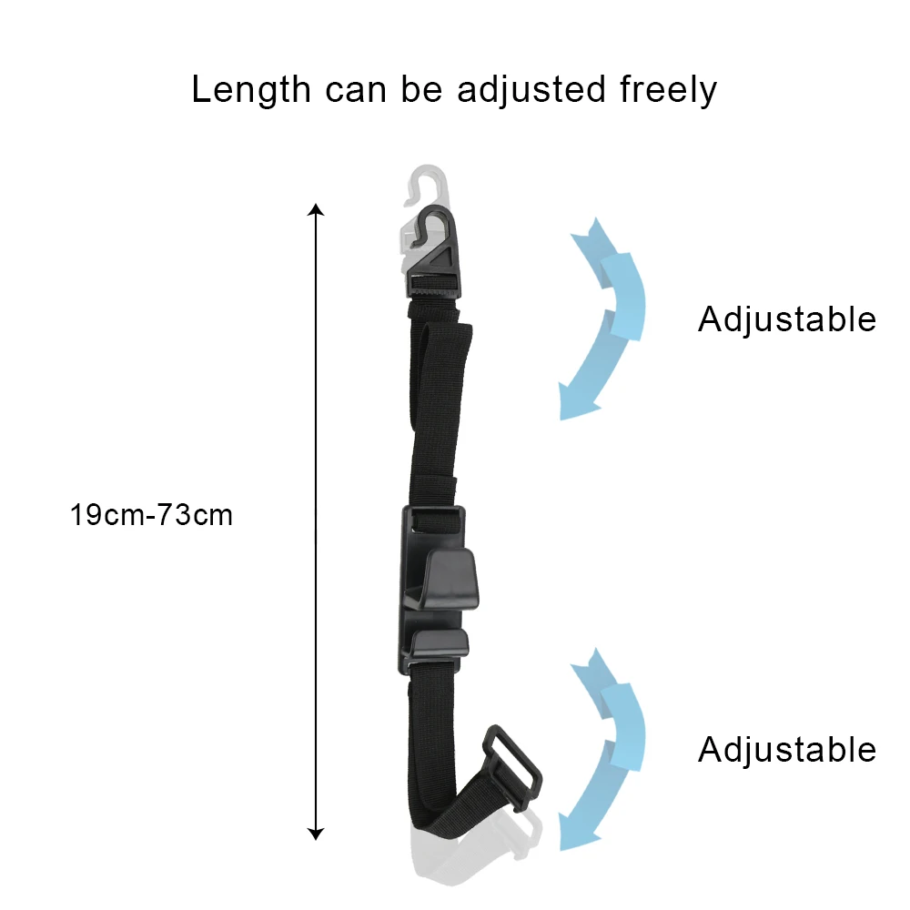 Крючки для заднего сиденья автомобиля с автозажимом, 1 шт., держатель для продуктового мешка, Регулируемый универсальный подголовник для автомобильного сидения, вешалка