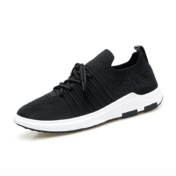 

2020 Shoes Male Breathable Men Casual Shoes Hot Sale Men Shoes Sneakers Breathable Casual Shoes Fashion Mesh Rubber Lace-Up