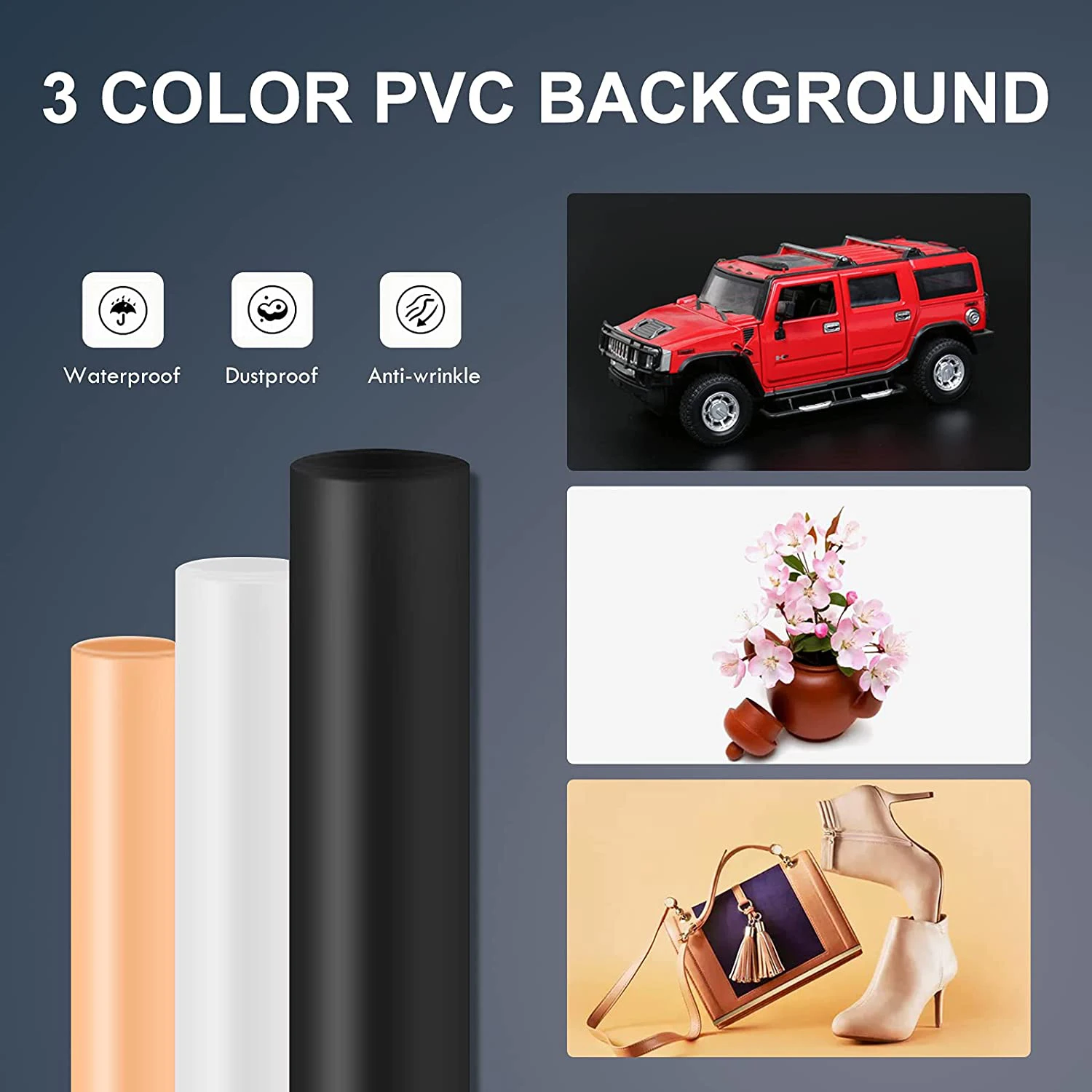 Adjustable Brightness Photography Light Box Kit
