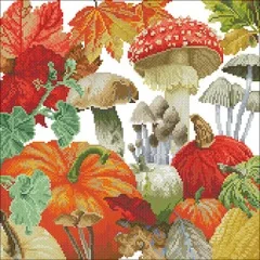 

NN YIXIAO Counted Cross Stitch Kit Cross stitch RS cotton with cross stitch Haejbgqs Magazine - autumn harvest
