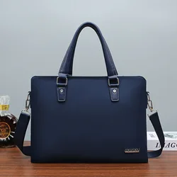 Men's Briefcase Water Proof  Laptop Message Bag  Laptop Message Handbag Causal Man' Shoulder Cross body Bag Travel Bag for Man
