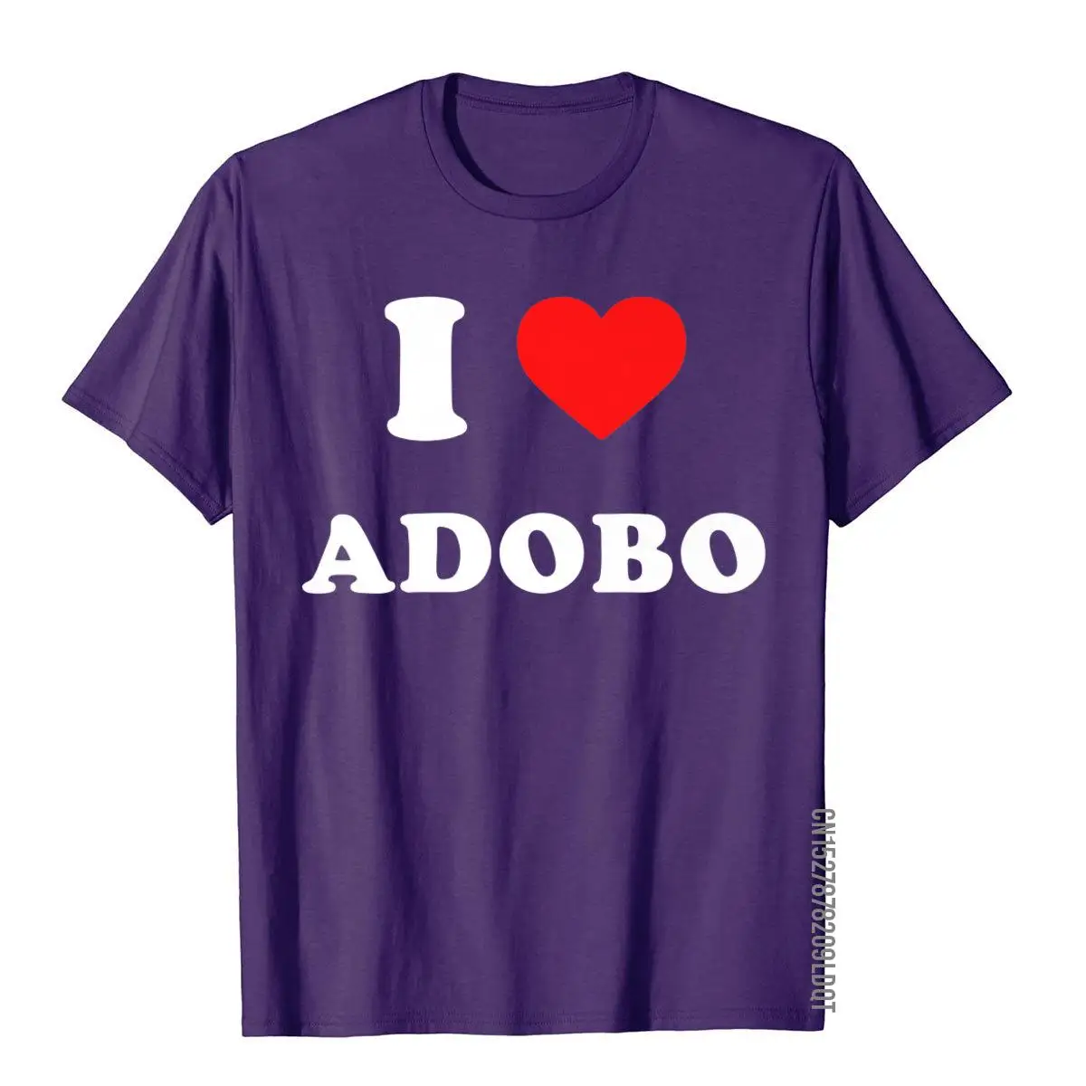 I Love Adobo Filipino Food Philippines Premium T-Shirt__B7173purple