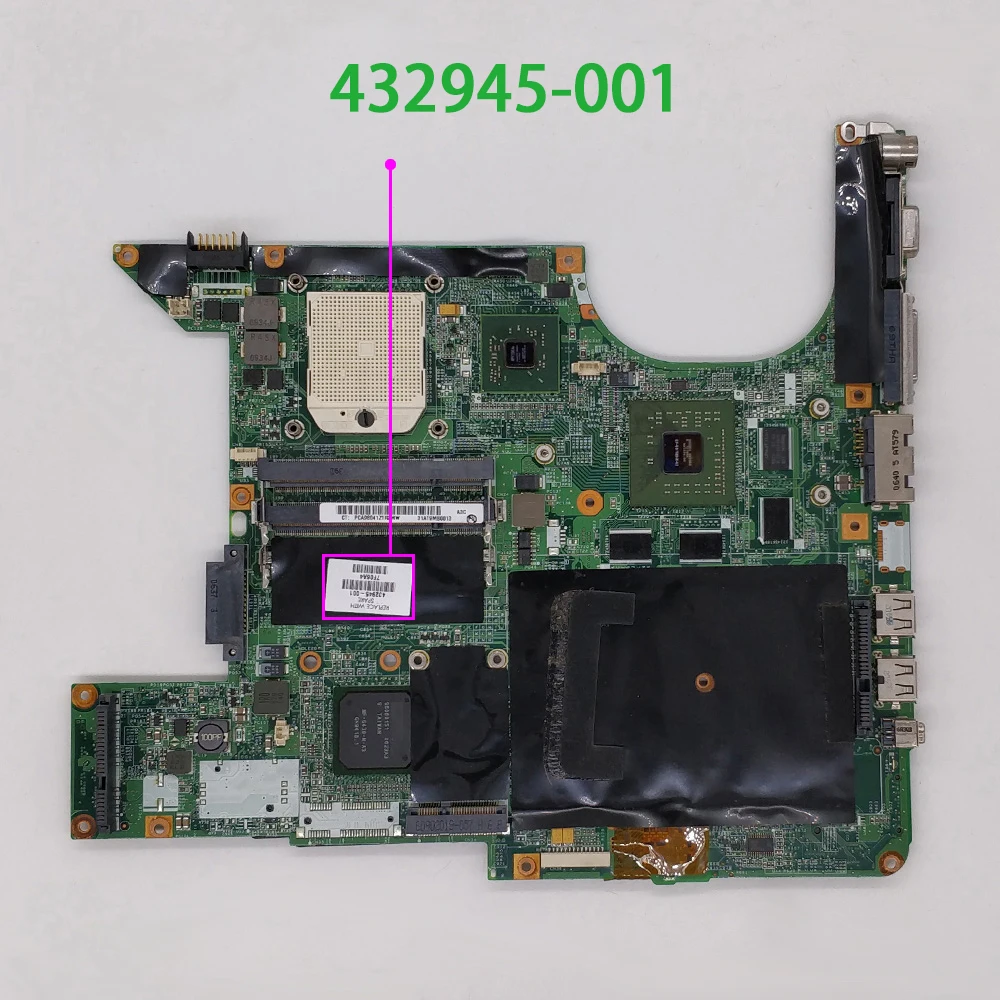 Материнская плата xзаписи для ноутбука HP Pavilion DV9 серии DV9000 432945 001 протестирована и