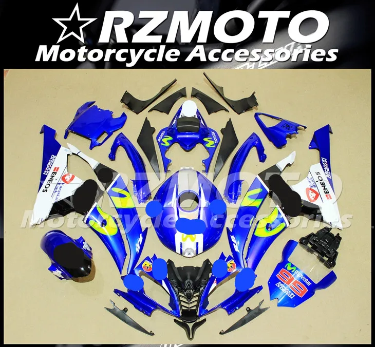 ABS мотоцикл обтекатель комплект для YAMAHA YZF R6 2008- год кузов литьевая форма Магазин № 1770