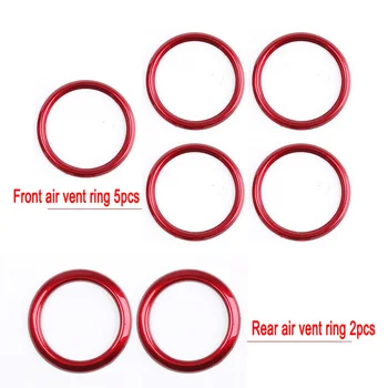 

2019-20 Mercedes-Benz A-Class W177 V177 A180 A200 A220 A250 Car Red Central Dashboard Rear Seat AC Ventilation Hole Decorative