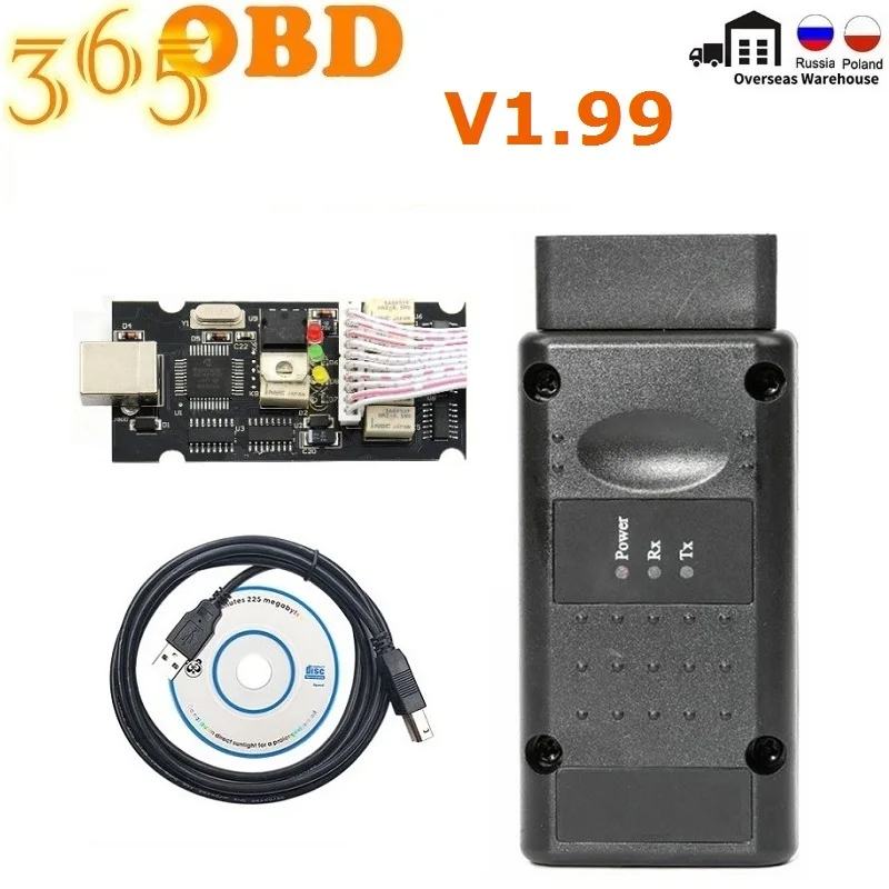 10 шт. OPCOM V1.99/V1.95/V1.70 OP-COM V1.99 прошивки PIC18F458 FTDI Интерфейс для Opel OBD2 сканер 2021 200603a |
