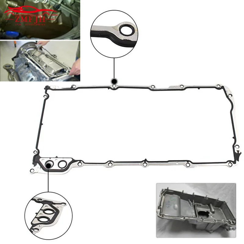 

For GM CHEVROLET PONTIAC 5.3 5.7 6.0 LS1 LS2 LS3 LM7 LQ4 12612350 OIL PAN GASKET