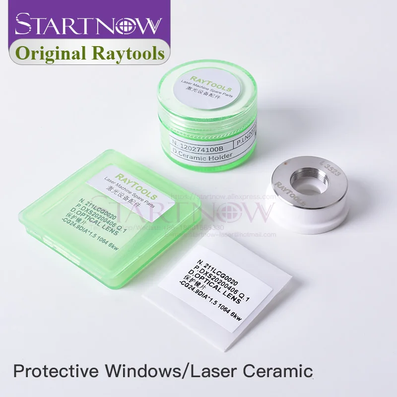 Raytools волоконная Лазерная режущая головка Оригинальная защитная оконная