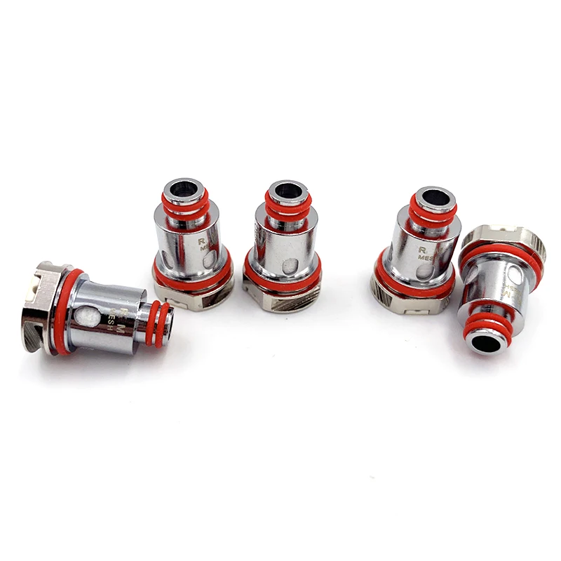 5 шт./кор. RP40 катушки 0.6ohm сетки M40 DC 1.4ohm Ceraimic Pod замена головы|Испарители для