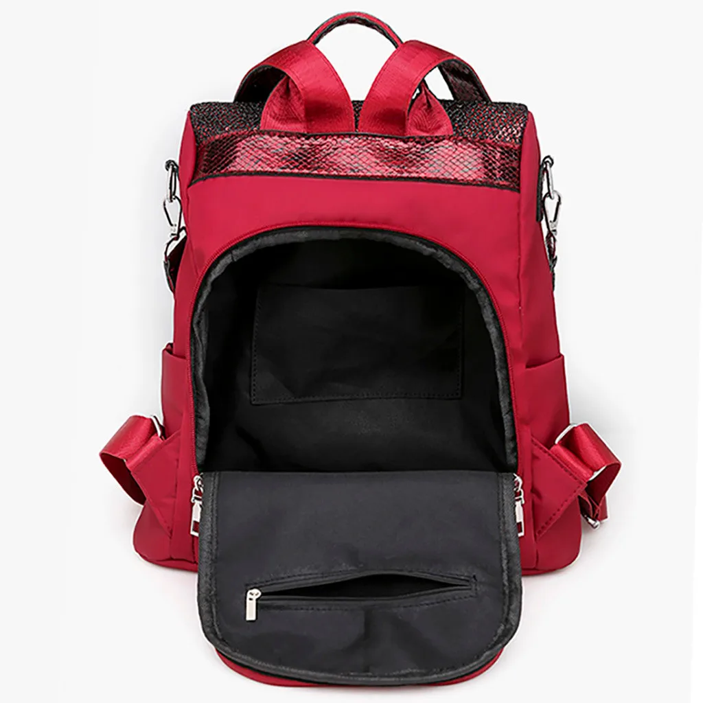 Женские блестящие рюкзаки, винтажная женская сумка через плечо, сумка для путешествий, женский рюкзак, Mochilas, школьные сумки для девочек, преппи