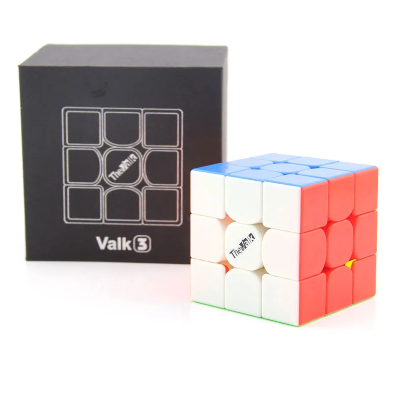 XMD Valk3 три Слои Стразы «Кубик Рубика» Цвет Профессия Игры гладкая развивающие 3-Order Magic Cube гоночный пшеницы Бог стиль