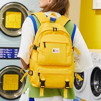 USB charging Stylish Backpack Women Backpack 14 15.6 inch Laptop School Backpacks Schoolbag College Back Pack 1