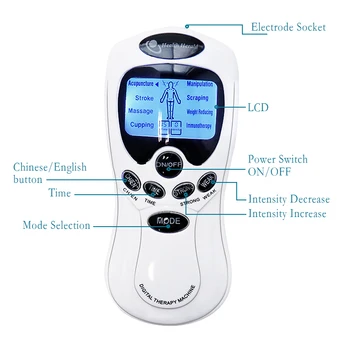 

Digital Acupuncture Body Massager EMS Therapy Device Electric Pulse Massager Muscle Stimulator Pain Relief Physiotherapy