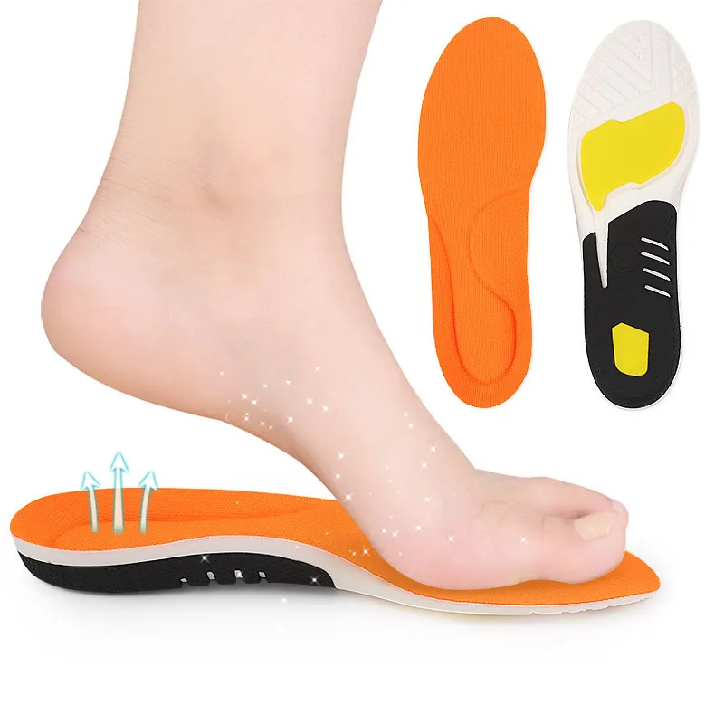

Breathable Mesh Sports Insoles Female Spring Summer Sweat Absorbing Deodorizing Men's Shock Absorption Sea Polly Comfortable Bre