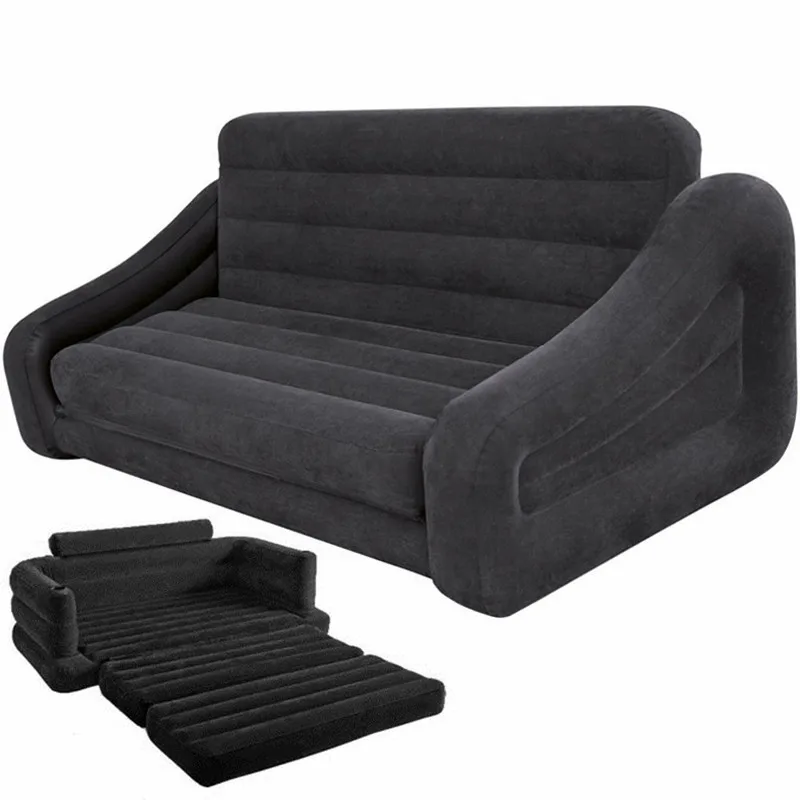 Напольный диван для двоих домашний надувной кровать гостиной мебель складной