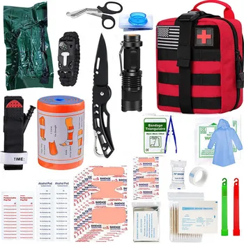 Trauma First Aid Kit With Survival Gear 1