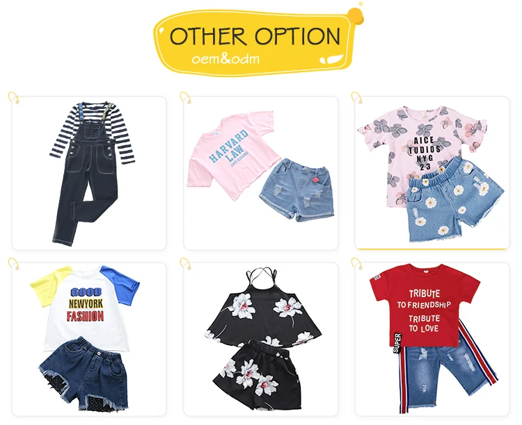 Children Girls Clothes Shops Online 2 Piece Hollow Lotus Sleeve Matching Top And Shorts Outfit For Girls