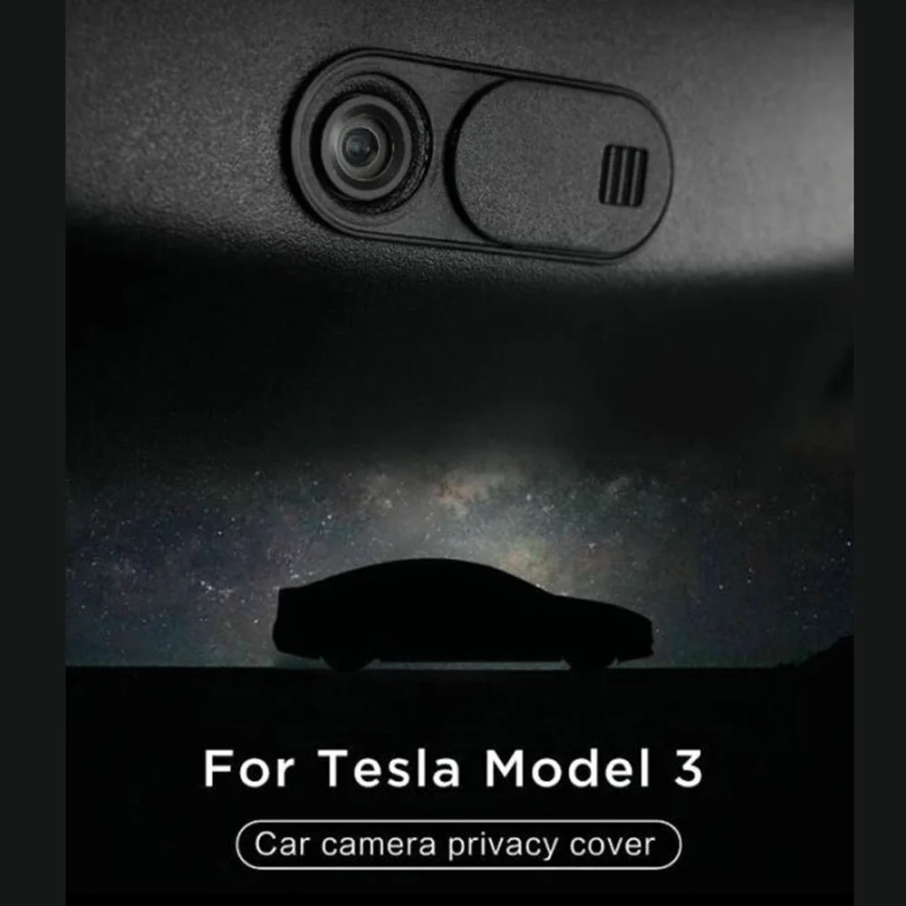 Горячая Распродажа, крышка веб-камеры для салона автомобиля, Обложка для Tesla модель 3-, абсолютно и высококачественный