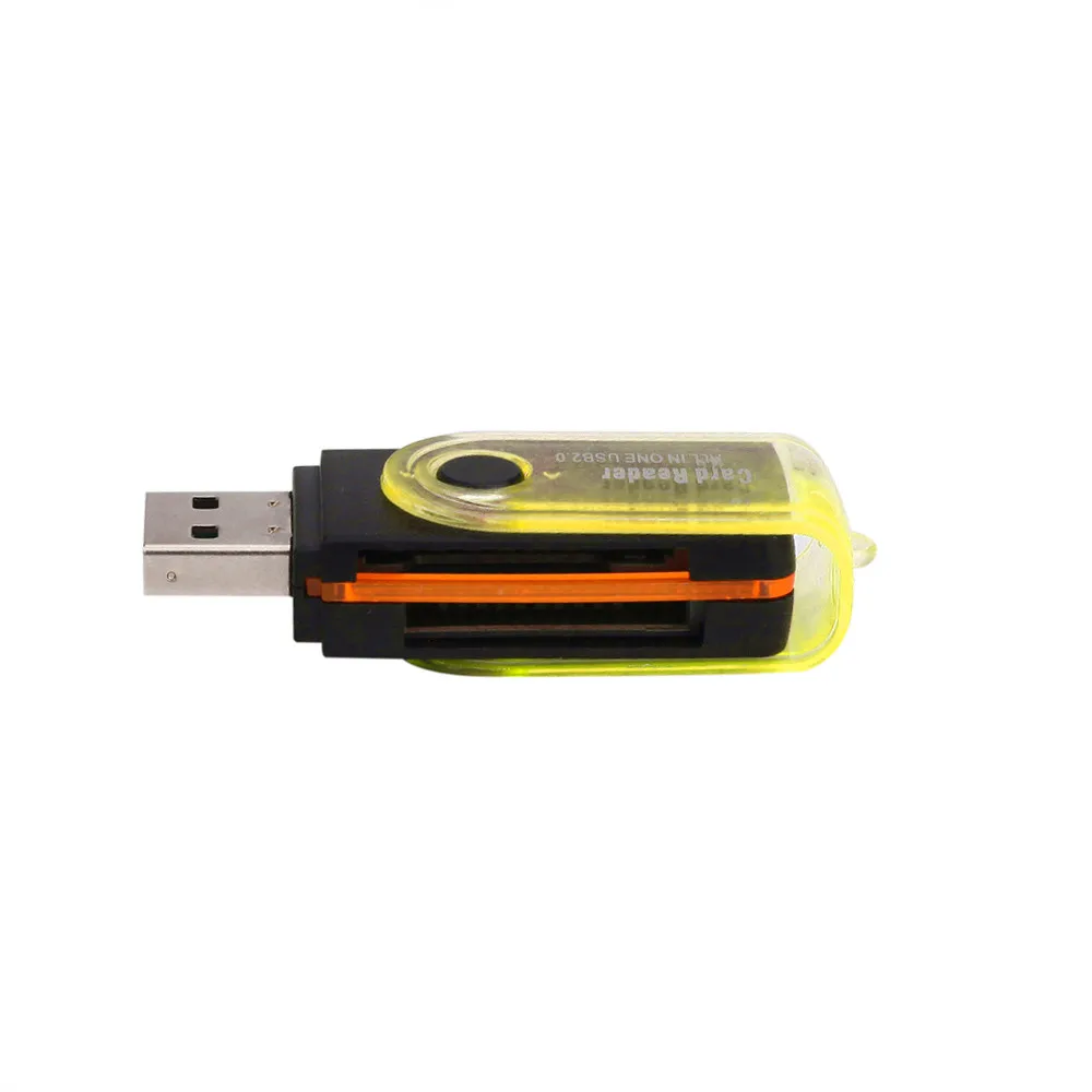 H30 USB 2,0 все в одном устройство для чтения карт памяти для Micro SD/TF M2 MMC SDHC MS Duo USB 2,0 все в одном устройство для чтения карт памяти