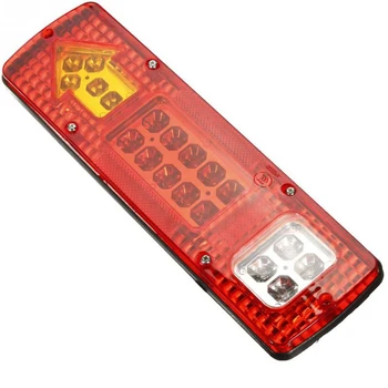 

2pcs 24V 19 LED Trailer Head Lights Car Truck Caravan Led Trailer Tail Light Rear Signal Lorry Stop Indicator Light Lamp