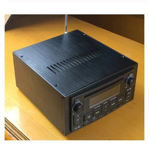 

Фотоблок с ЧПУ для автомобильного усилителя мощности 230 мм * 118 мм * 270 мм