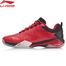 Li-Ning/мужские кроссовки SHADOW OF BLADE 4,0, профессиональная обувь для соревнований по бадминтону, спортивная обувь с подкладкой, кроссовки AYAP019 SJAP19