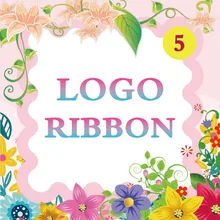 

Custom Band logo Designer Printed Grosgrain Ribbon FOE 50yards/lot for DIY