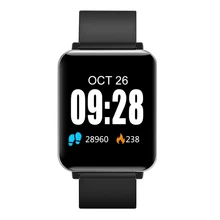 1,44 дюймов ips цветной экран Смарт часы спортивные кровяное давление монитор сердечного ритма часы для Smartmatch для мужчин и женщин мода с коробкой