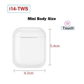 

Compatible With All Smartphones Wireless Earphone Bluetooth Earphones Touch Control & 3D Stereo Earbuds