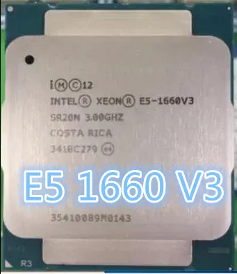 Intel Xeon E5-1660 V3 3 0 ГГц E5-1660V3 8-ядерный 20 МБ E5 1660V3 140 Вт 1660 DDR4 1866 МГц FCLGA2011-3 | Компьютеры и