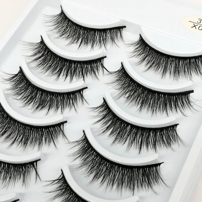 NEW 1/10 pairs Real Mink Eyelashes 3D Natural False Eyelashes 3d Mink Lashes Soft Eyelash Extension Makeup Kit Cilios NEW 1/10 pairs Real Mink Eyelashes 3D Natural False Eyelashes 3d Mink Lashes Soft Eyelash Extension Makeup Kit Cilios