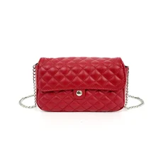 Женская поясная сумка, кожаная цепочка, поясная сумка, сумки на плечо, модные ромбические сумки на одно плечо, Диагональная Сумка, роскошная поясная сумка