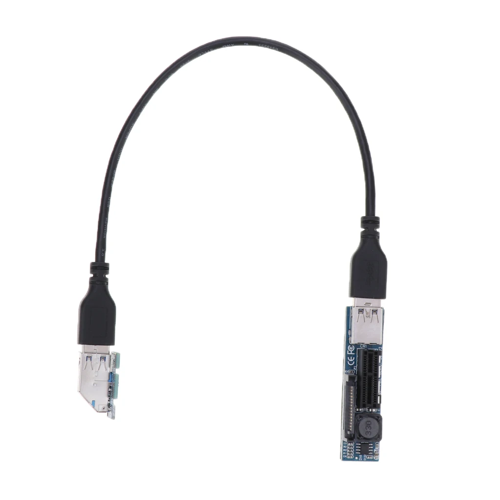 Pcie Express PCI E 1X на Райзер адаптер USB 3 0 кабель м|Компьютерные кабели и разъемы| |