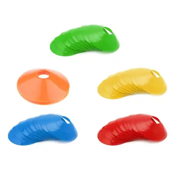 

11 Pack Soccer Cones Disc Cone Sets with Holder and Bag for Training Y4UB
