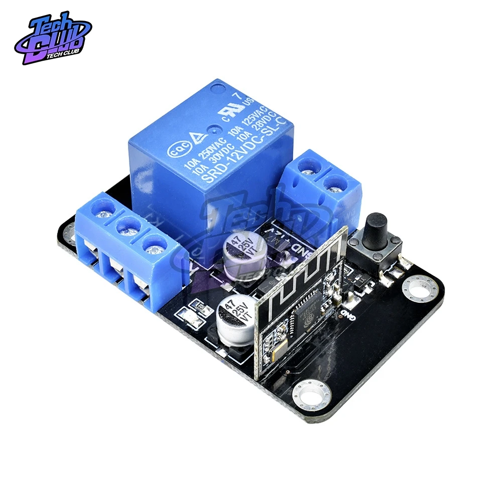12 В постоянного тока ESP8285 Wi Fi реле беспроводное таймер задержки умный