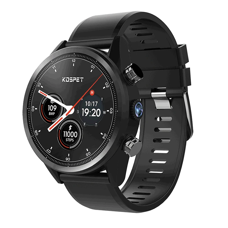 KOSPET HOPE LITE KOSPET Hope Lite 1 ГБ 16 ГБ Android7.1.1 Dual 4G умные часы для мужчин IP67 620 мАч 8.0MP 1,3" Керамические Смарт-часы телефон для IOS Android - Цвет: KOSPET HOPE LITE