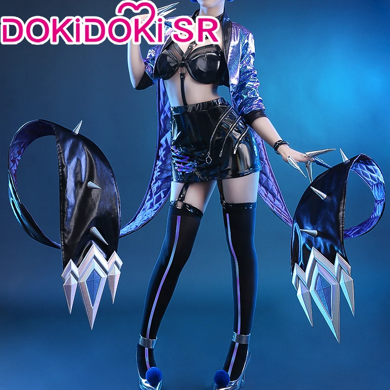 PRE SALE DokiDoki SR игровая Лига Легенд косплей все больше KDA Evelynn LOL League of Legends K/DA