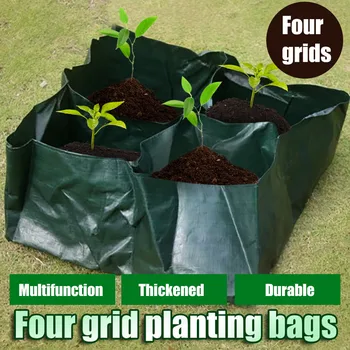

Multiple Plant Bags Garden Herb Vegetables Fruit Container Pot Garden Planting Instant fabric soft raised garden bed For flowers