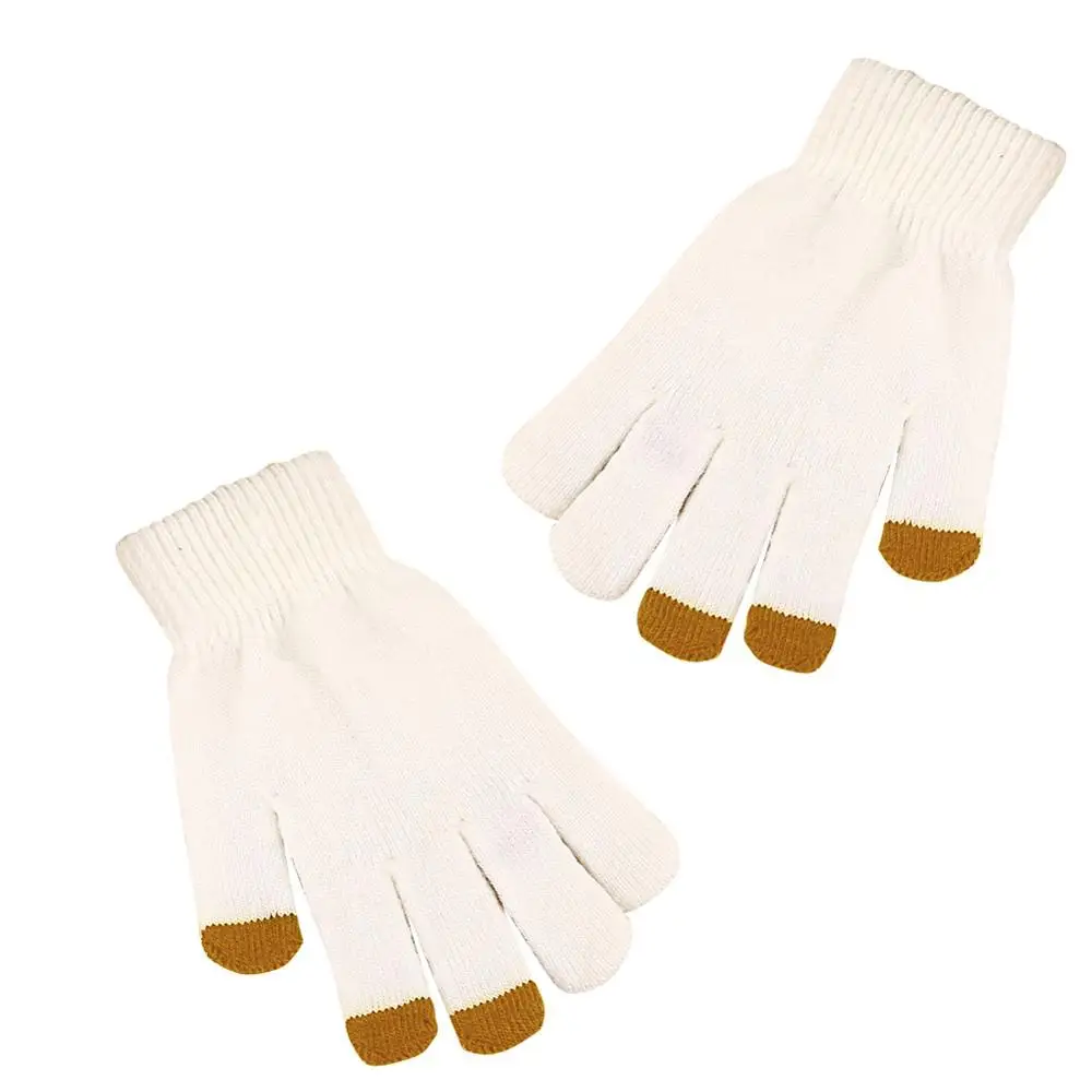 Size Soft Warm Winter Texting Capacitive Smartphone Touch Screen Gloves Knit 