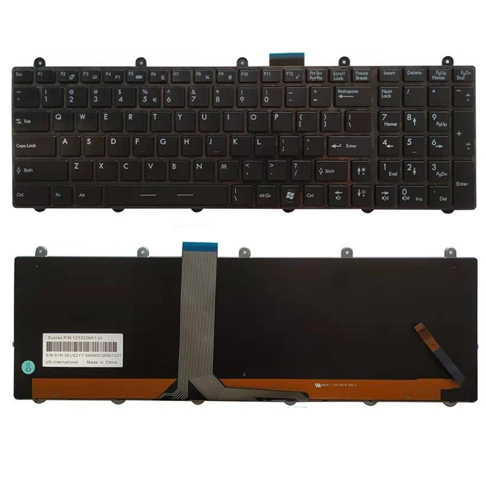 Клавиатура для ноутбука MSI GP60 GP70 CR70 CR61 CX61 CX70 CR60 GE70 GE60 GT60 GT70 GX60 GX70 0NC 0ND 0NE 2OC с Цветной