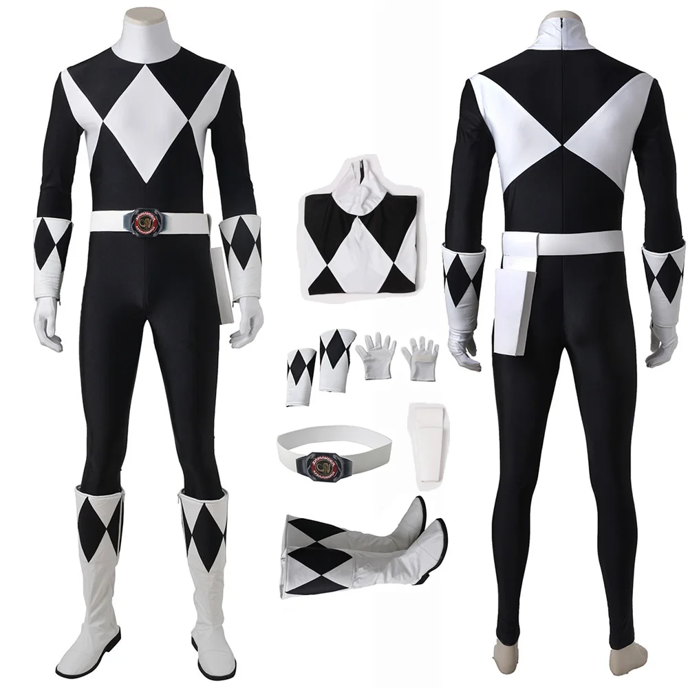 

Mammoth Ranger Costume Power Rangers Black RangerCosplay Goushi High Quality Full Set