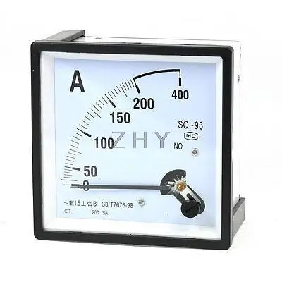 

AC 0-200V Fine Tuning Square Dial Panel Analog Voltage Meter Voltmeter