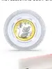 14mm 60mm Medal capsule fit.999 silver Coin holder Acrylic Case Round shape 5