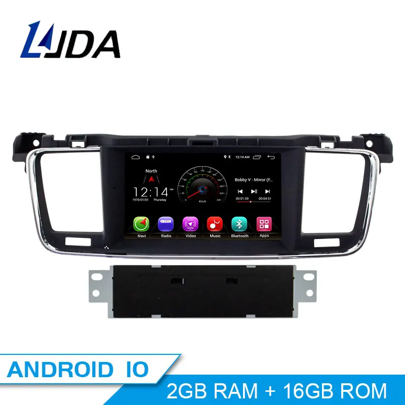 LJDA 1 Din Android 10.0 Car Radio For Peugeot 508 2011-2014 2015 2016 2017 Car Multimedia Player Stereo GPS Navigation DVD IPS LJDA 1 Din Android 10.0 Car Radio For Peugeot 508 2011-2014 2015 2016 2017 Car Multimedia Player Stereo GPS Navigation DVD IPS