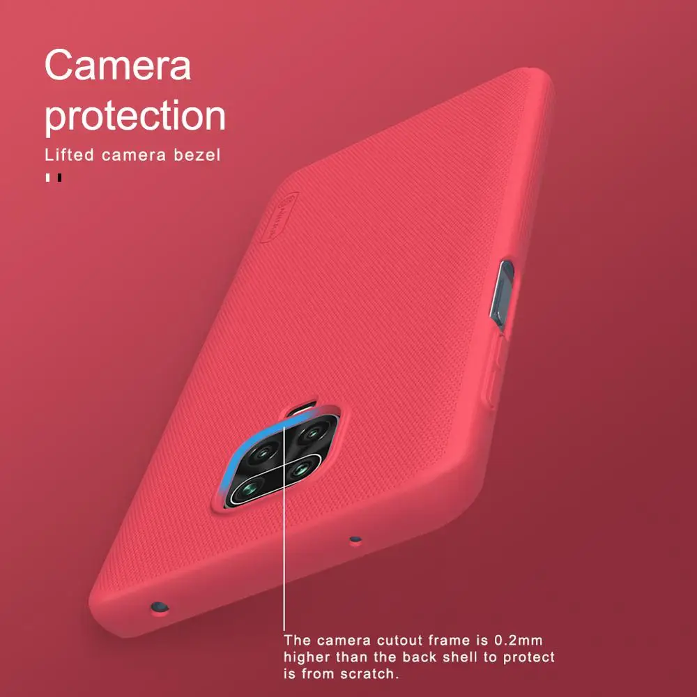 Nillkin для Xiaomi Poco X3 NFC глобальная версия чехол Redmi Note 9S 7 8 9 Pro Max 8T матовый защитный