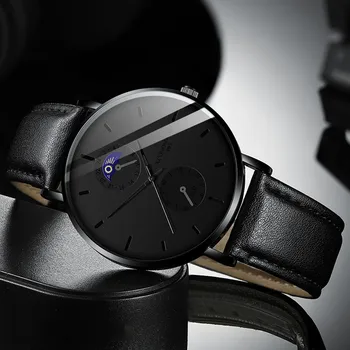 

Watch Men Fashion Watch Date Quartz Wrist Watch Sport Mens Watches Top Luxury Brand Leather Relogio Masculino Male Clock